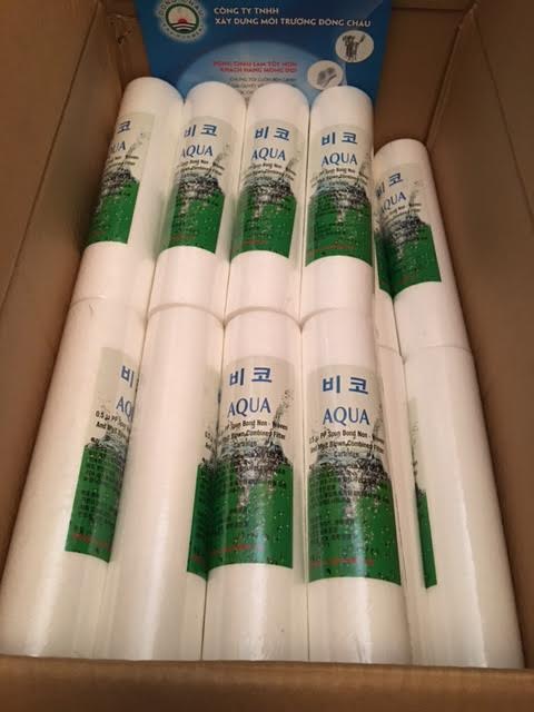 Lõi lọc nén Aqua Hàn Quốc 10 inch, 20, 30, 40 inch